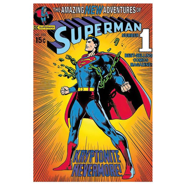 Poster Superman Bande dessinée -
