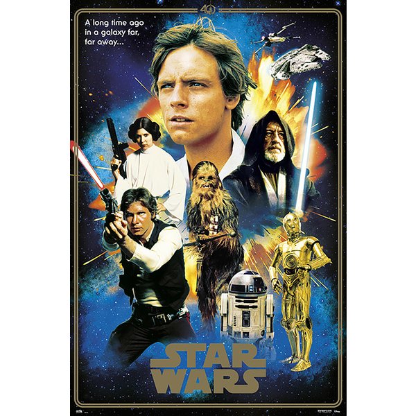 Poster Star Wars - Heroes