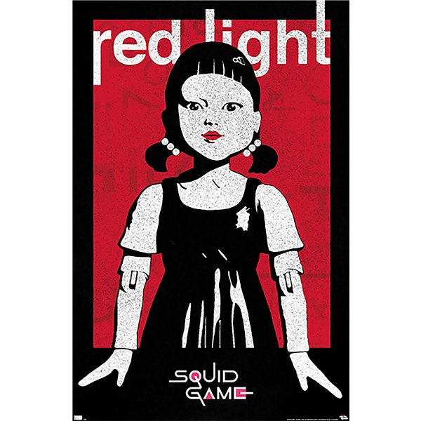 Poster Squid Game - Red Light