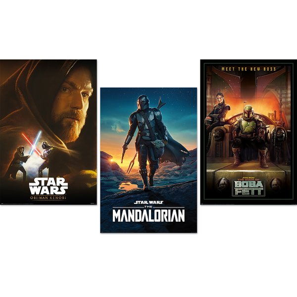 Set de 3 Posters Star Wars -