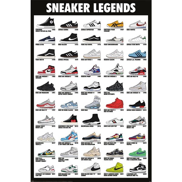 Poster Sneaker Legends