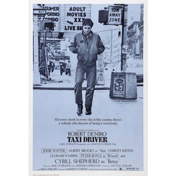 TAXI DRIVER POSTER, Affiche