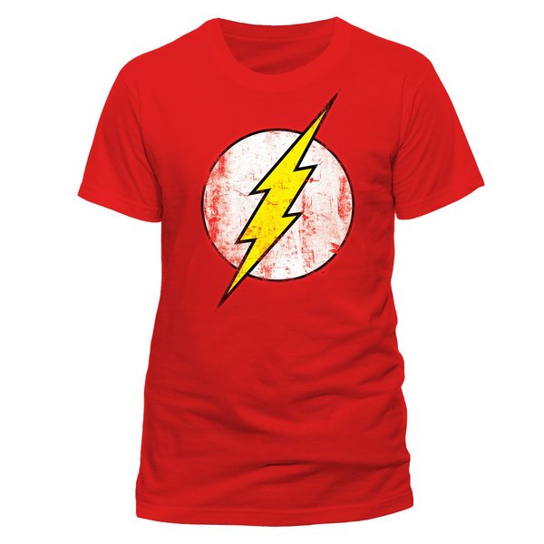 T-shirt Flash Logo craquelé