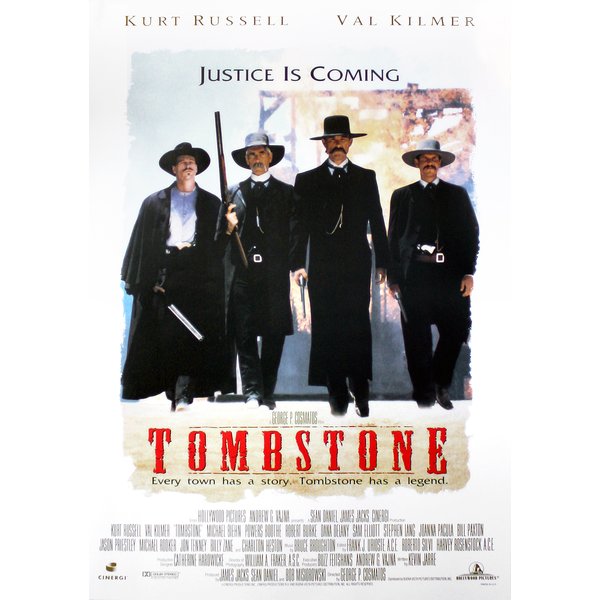 Poster Tombstone - Justice is comming