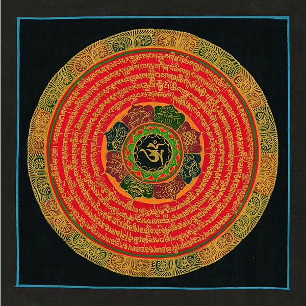 Impression d'art Mandala tibétain