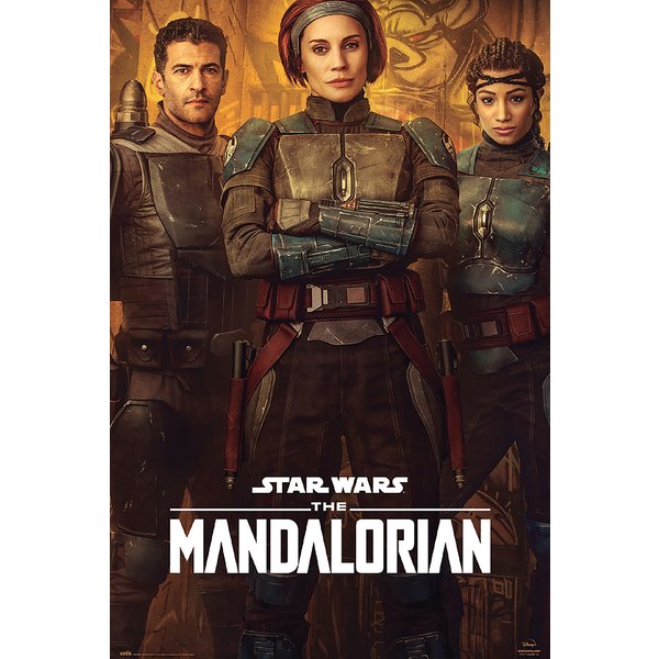 Poster The Mandalorian - Personnages