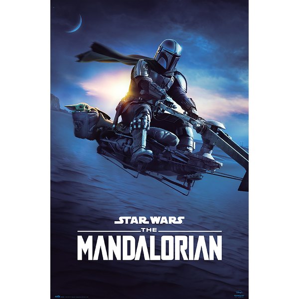 Poster The Mandalorian - Mando 