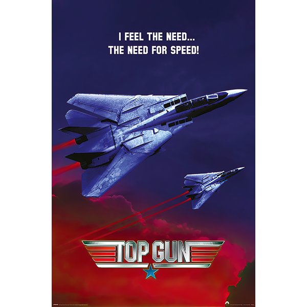 Poster Top Gun - I Feel The Need