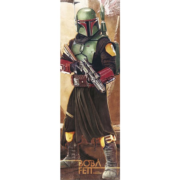 Poster de porte The Mandalorian -