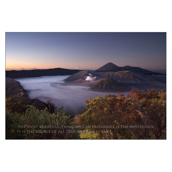 Poster paysage volcanique