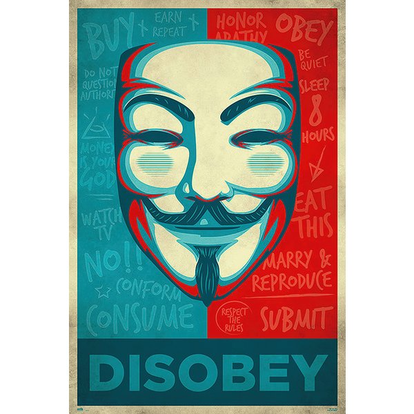 Poster V For Vendetta -