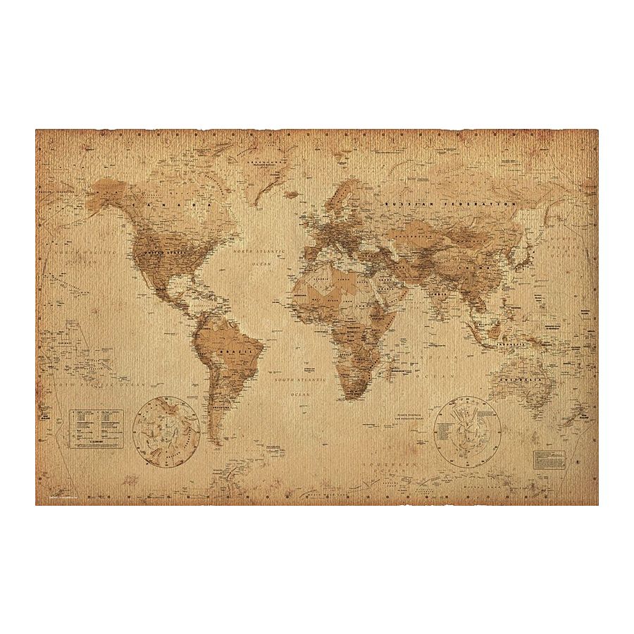 Poster mappemonde XXL - Posters XXL Commandez dès ...