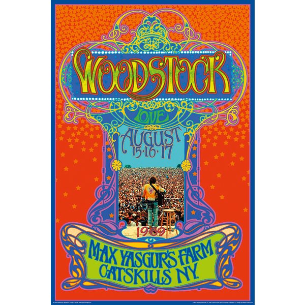 Poster Woodstock -