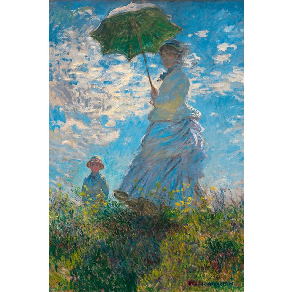 Poster Claude Monet - La Promenade